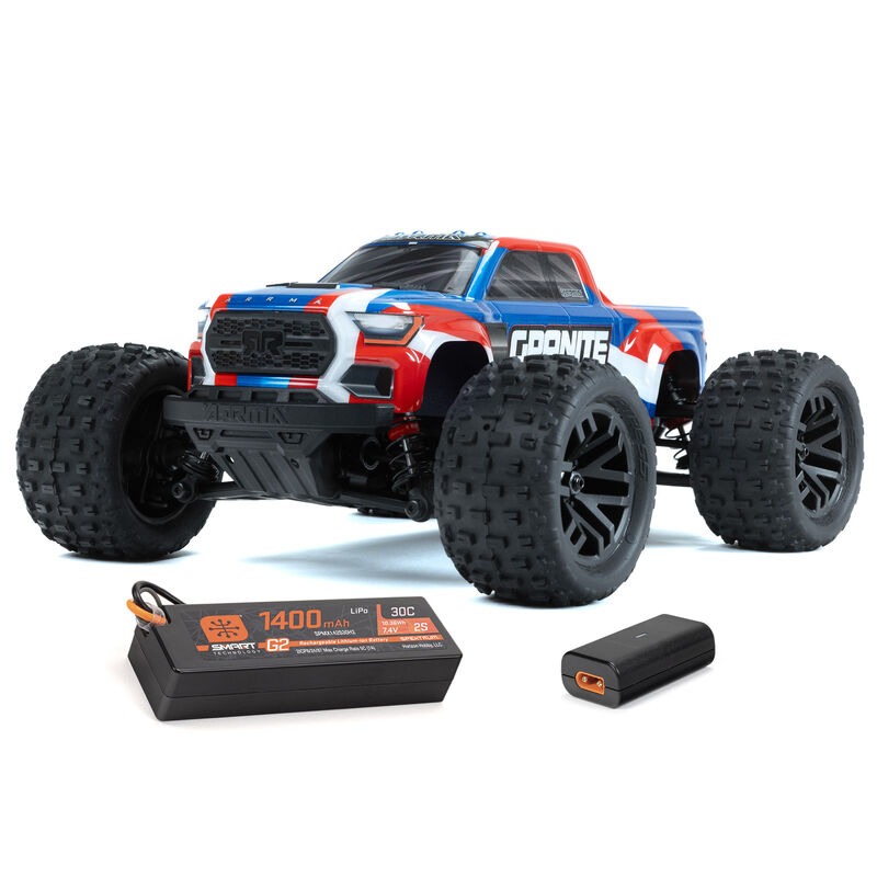 1/18 GRANITE GROM MEGA 380 Brushed 4X4 Monster Truck RTR picture