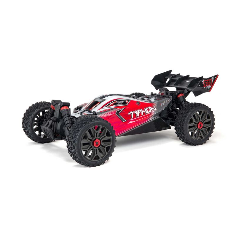1/8 TYPHON 4X4 V3 3S BLX Brushless Buggy RTR, Red picture